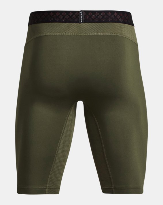 Men's UA RUSH™ HeatGear® 2.0 Long Shorts in Green image number 5